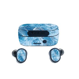 MightySkins Glossy Glitter Skin Compatible with Skullcandy Sesh True Wireless Earbuds - Winter Rock | Protective, Durable High-Gloss Glitter Finish | Easy to Apply and Change Style | Made in The USA