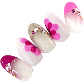 Narity! Gel Nail Stepless Gel 143 Lavender 0.2 oz (7 g)