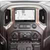 CheroCar Radio AC Knobs Cover Center Console for Chevy Silverado
