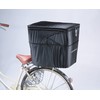 Kawasumi Seisakusyo KWR-210BK Bicycle 2-Tier Rear Basket Cover, Compatible with