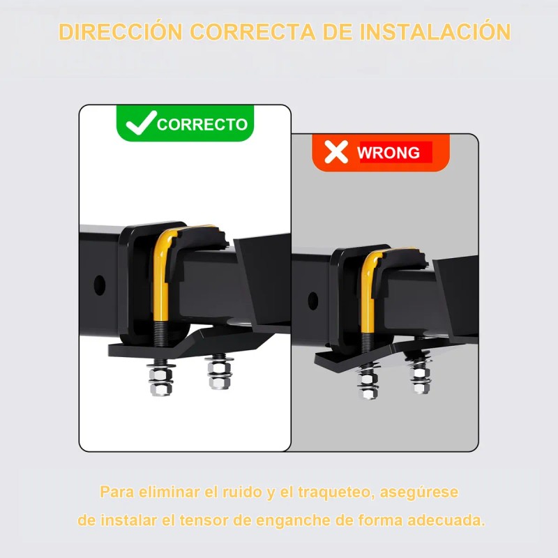 Eliminador De Ruido Para Tirón Remolques Coche Universal