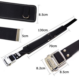Waist Belt, Work Belt, Support Belt, Waist Belt, For Work, Waist Bags, Slide Buckle, Durable, Lightweight
