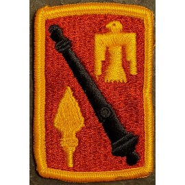 45th Field Artillery Brigade US ARMY Shoulder Patch COLOR DRESS VTG ORG MILITARY