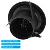 PATIKIL 3 Inch Round Air Vent, 1Pcs ABS Adjustable Soffit