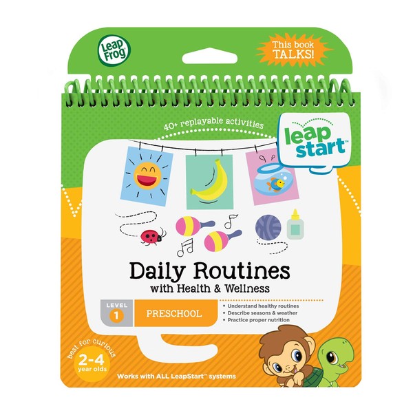 LeapFrog LeapStart Daily Routines and Health and Wellness Book