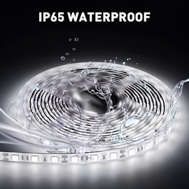 JUIOHAKY 50ft Pontoon Boat Lights Marine LED Strip Lights 12V Waterproof, Interior Light Deck Light for Jon Boat, Kayak, Fishing Boats, Bass Boats (White)