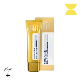 Lamelin Bb Cream Colágeno 50 Ml Protector Solar Facial Todo Tipo De Piel Día
