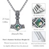 Thors Hammer Necklace Sterling Silver Thor's Hammer Pendant Necklaces with