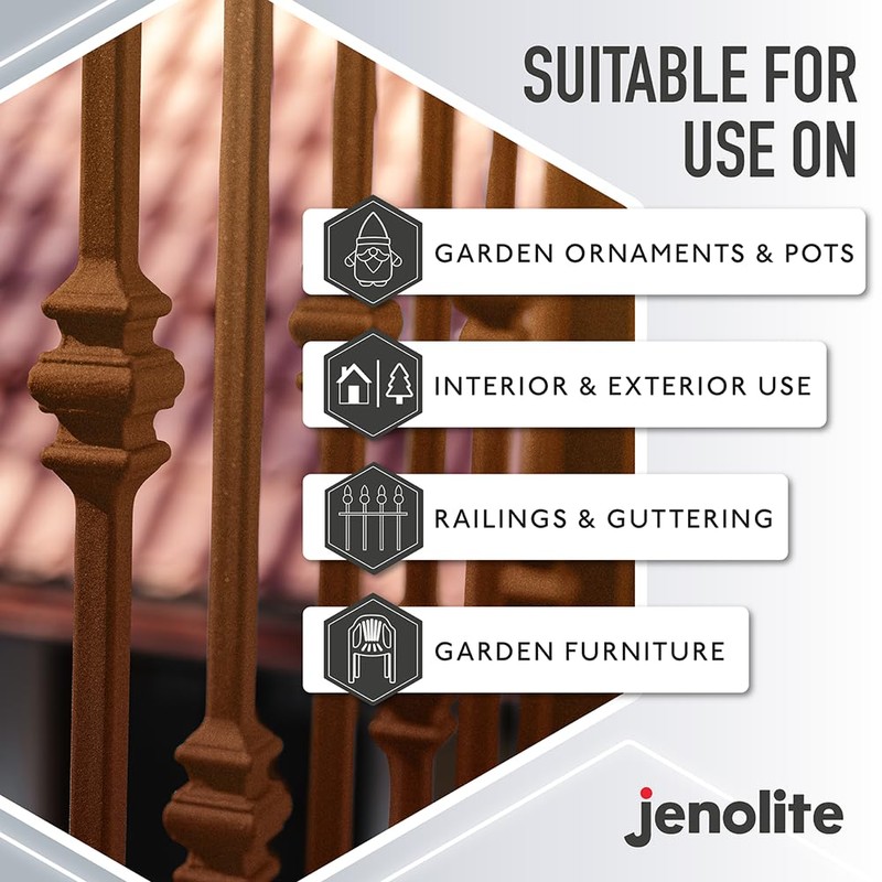 JENOLITE Cast Effect Spray Paint | BRONZE | Creates Look