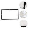 KONTONTY Portable Crease Projector Screen Foldable Movie Screen for Indoor