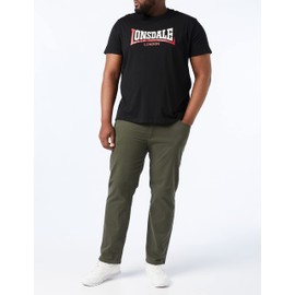 Lonsdale Men's T-Shirt, black