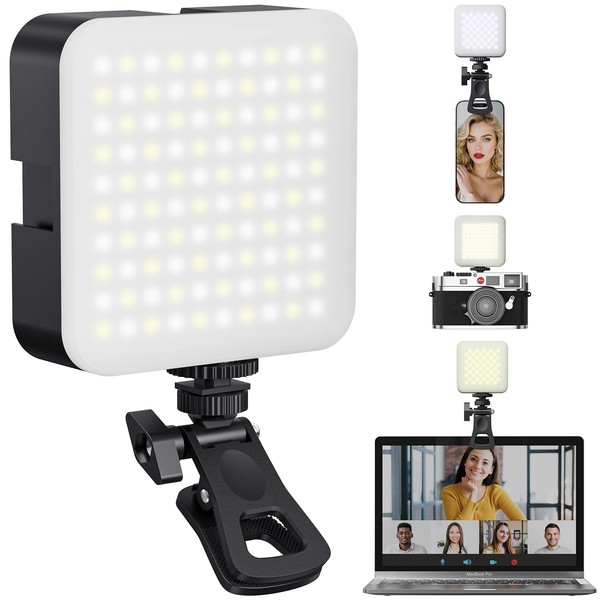 Wattne Luz para Celular 3 Modos de Iluminación, Luz Selfie