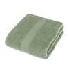 Homescapes Turkish Cotton Bath Towel Sage Green Very Soft and