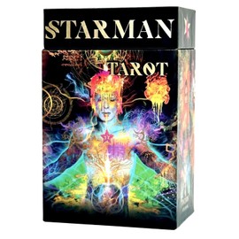 Tarot Cards, 78 Cards, Weighted Edition, Tarot Divination, Starman Tarot, Japanese Instruction Manual Included (English Language Not Guaranteed)
