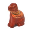 Red Jasper Dog, Stoned Animal Dog, Gemstone Animal Jasper Red