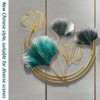 Wall Decor,Wall Hanging Decoration,Home Background Wall Hanging,Ginkgo Leaf Wall Decor,Metal