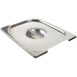 Vogue CB185 Stainless Steel Gastronorm Handled Pan Lid, GN 1/2 Size, 325 mm L x 265 mm W