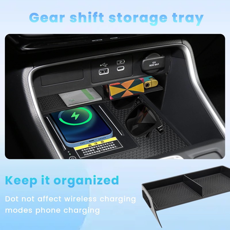 Neepiar 4PCS Center Console Organizer Compatible with 2023 2024 2025