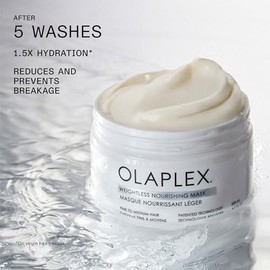 Olaplex Weightless Nourishing Mask: Cuticle Sealing Mask to Hydrate & Volumize Fine to Medium Hair, 200 ml / 6.7 Fl. Oz.
