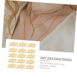 COHEALI 50pcs 2025 Decor Keychain Necklaces Choker Ear Rings 2025 Graduation Pendants 2025 Graduation Charms Grad Cap Charms Graduation Hat Charms Graduation 2025 Charms Metal Alloy