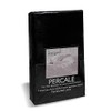 SleepyNights Black Fitted Bed Sheet Egyptian Cotton Hotel Quality King