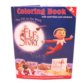 Elf on The Shelf: an Elf's Story Coloring Book