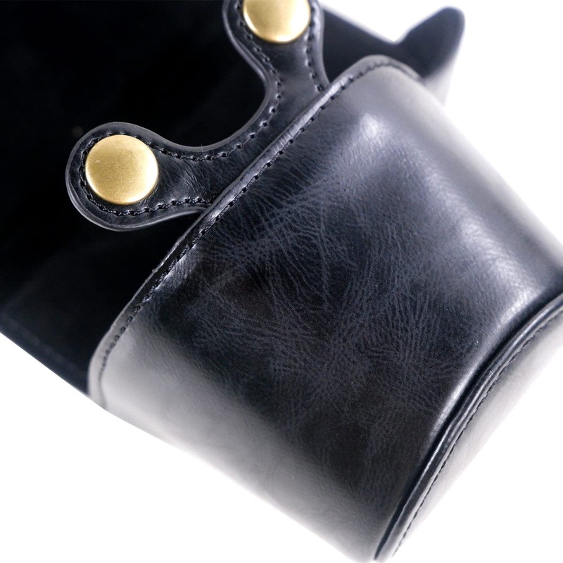 Rieibi ZVE10 Case - Black Leather Camera Case for Sony