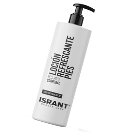 ISRANT | Crema para Pies 240ml | Loción Refrescante para Pies - Crema Corporal para Pies Cansados | Skin Care Fórmula con Mentol y Extractos Botánicos | Skincare Hidratante y Revitalizante