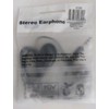 One Pair Black Stereo Earphones #E138