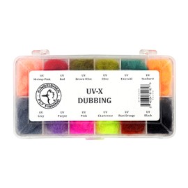 Kingfisher Fly Fishing UV X Fly Tying Dubbing Dispenser