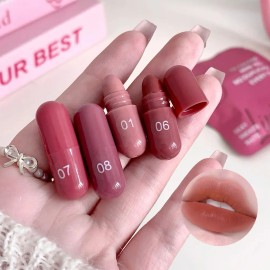 Set De Mini Pintalabios En Cápsulas De 12 Colores