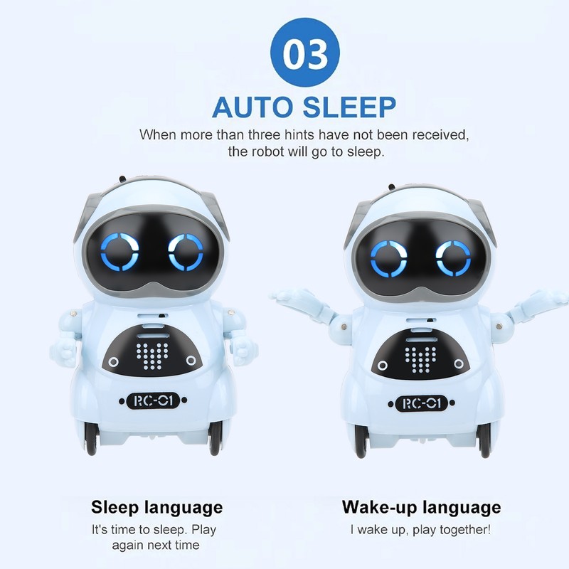 939A Robot Toy Interactive Voice Recognition Record Singing Dancing Mini