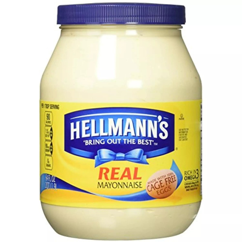 Hellmann's Mayonnaise, Real, 64 oz.