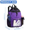 YUHAN PRETTY Mesh Beach Backpack Sandproof Waterproof Drawstring Backpack with