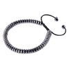 DRÁSTICO - Pulsera de hematita de tamaño ajustable para hombre