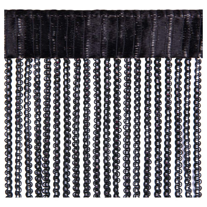 Arsvita String Curtain Metallic Look String Curtain Door Curtain with
