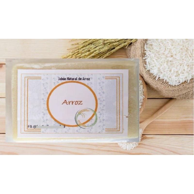Bio Belleza y Salud Jabón De Arroz 100% Natural Exfoliante