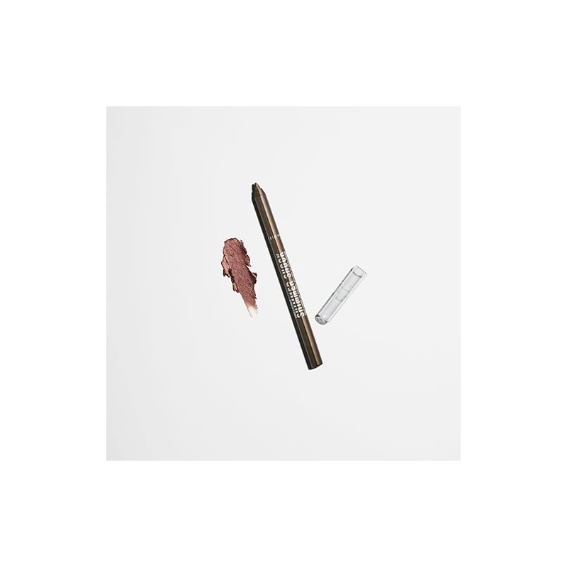 Rimmel Thrillseeker Shimmer Shock Eyeliner, 003 Bronze Rush, Multi-Chrome Gel