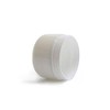 VASANA 6PCS 250ml White Empty Plastic Bottles Leak Proof Plastic