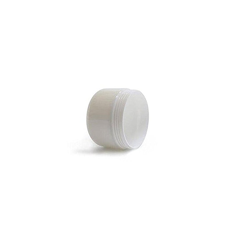 VASANA 6PCS 250ml White Empty Plastic Bottles Leak Proof Plastic