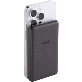 Mophie Snap+ Juice Pack Mini Wireless Portable Magnetic Charger with 5000mAh Internal Battery - Black