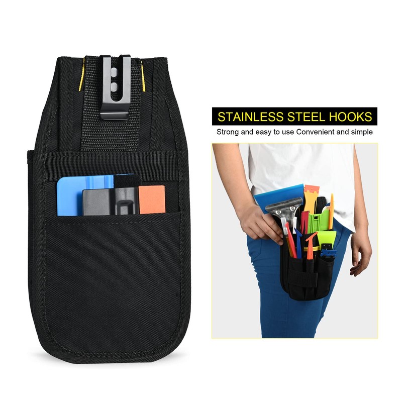 Ehdis Tool Pouch Small Tool Bag Waist Bag Oxford with