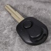 KSTE 2 Buttons Black Remote Key Case Fits for SsangYong