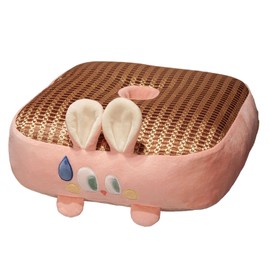 Summer Cool Cushion Chair Stool Cooling Pad Thickened Booster Seat Mat for Household Office Car Rabbit
