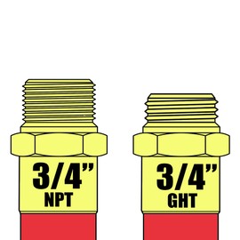 Reelcraft S601044-50 - 3/4" x 50 ft Low Pressure Garden Hose