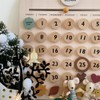 Children Wooden Calendar Perpetual Wall Calendar Early Educational Toy Gift