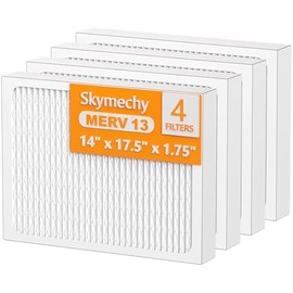 14 x 17.5 x1.75 MERV 13 Replacement Dehumidifier Filter Compatible with Santa Fe Advance90, Advance100, Advance120, Advance2, Honeywell DR90 & DR120 Dehumidifier Models, Pack of 4