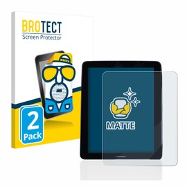 BROTECT Entspiegelungs-Schutzfolie für Volvo Polestar 2 2020 Infotainment System (2 Stück) Matte Displayschutz-Folie, Anti-Reflex, Anti-Fingerprint