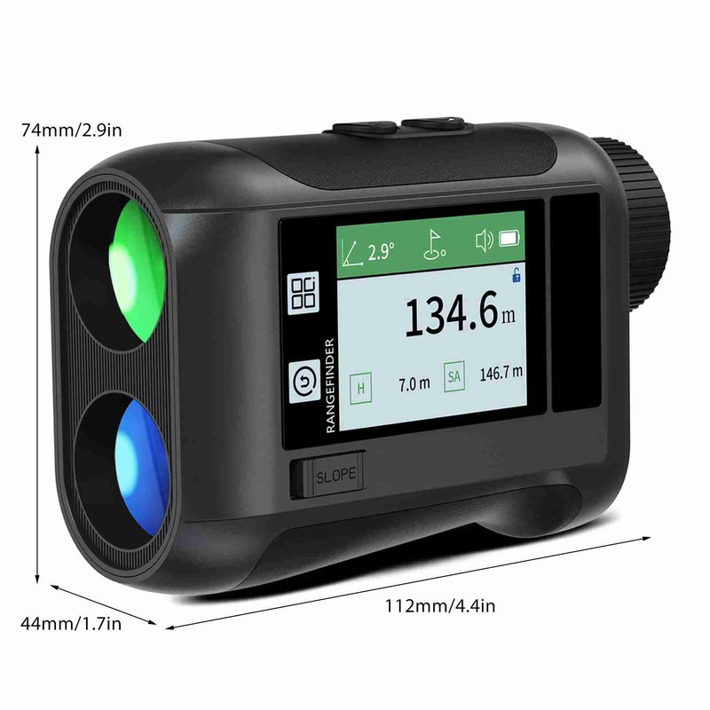 600M / 800M / 1200M / 1500M Golf Rangefinder Distance