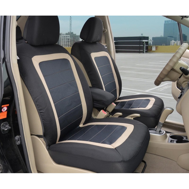 Advanced Performance Car Seat Covers - Instant Install Sideless Fronts